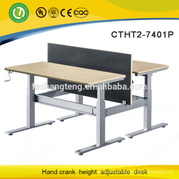 Adjustable modern steel office furniture desk china